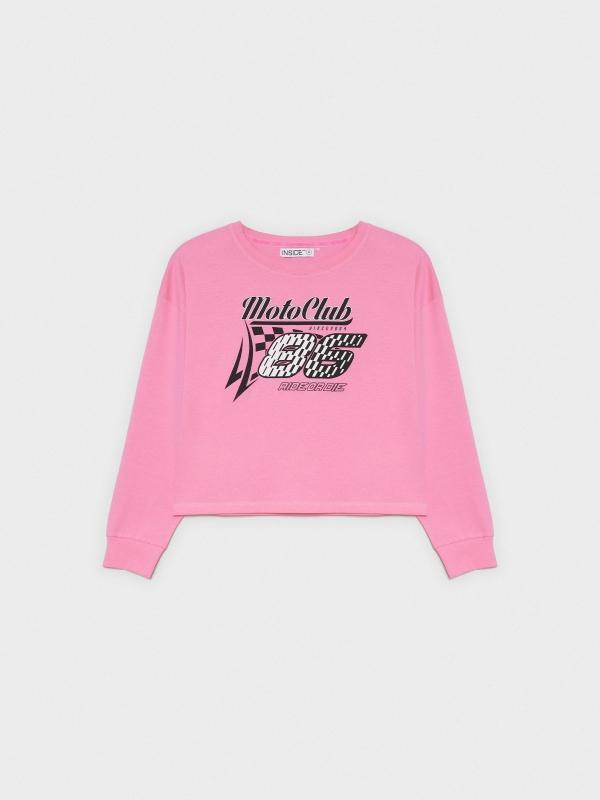 In Side Camiseta Crop Moto Club