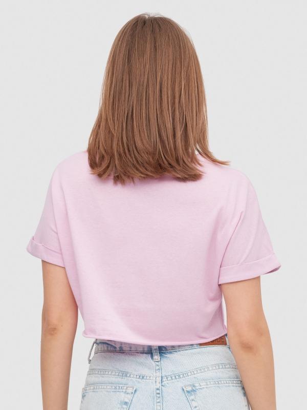 In Side Camiseta Crop Paradise