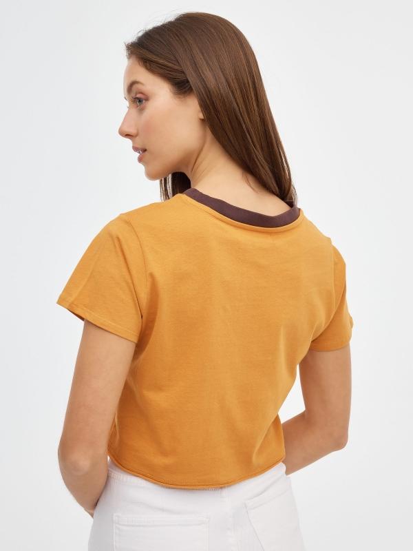 In side Camiseta crop Sunshine