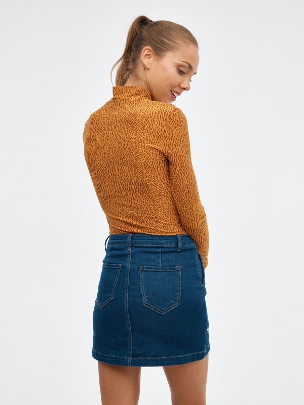 In Side Camiseta Cuello Alto Print