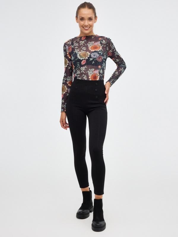 In Side Camiseta De Mesh Printed