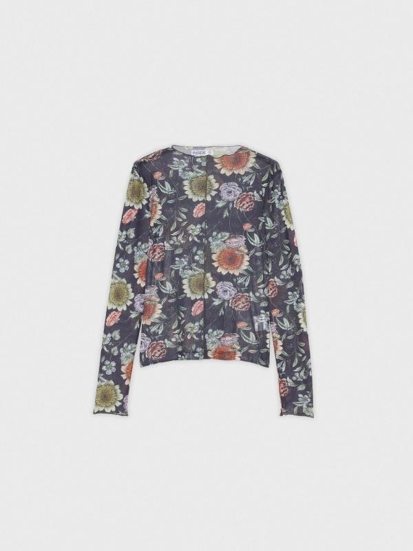 In Side Camiseta De Mesh Printed