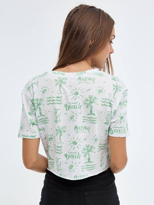 In Side Camiseta De Nudo All Over Print