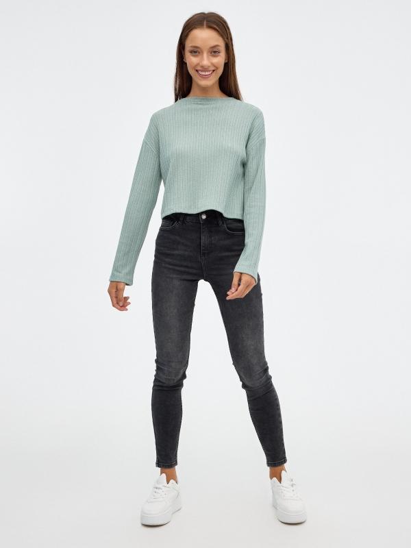 In Side Camiseta De Tejido Con Textura