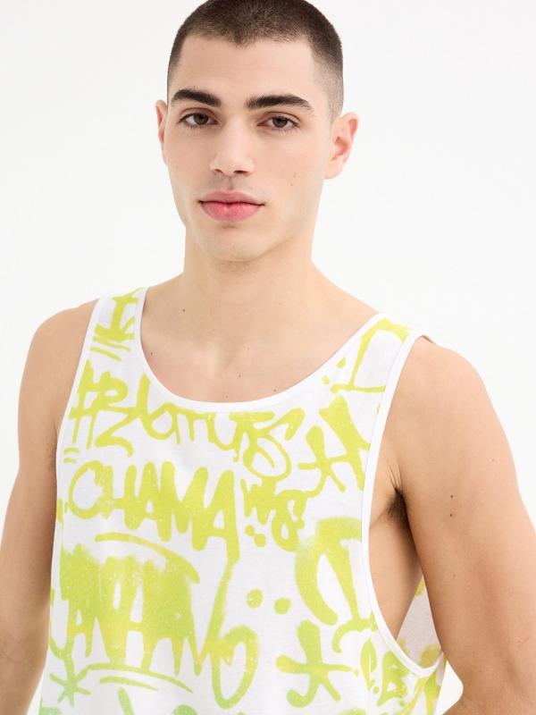 In Side Camiseta De Tirantes Graffiti