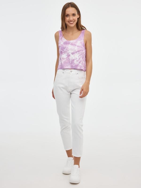 In Side Camiseta De Tirantes Tie&dye