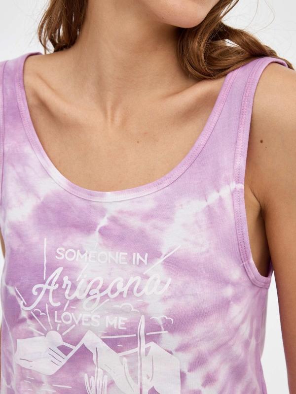 In Side Camiseta De Tirantes Tie&dye