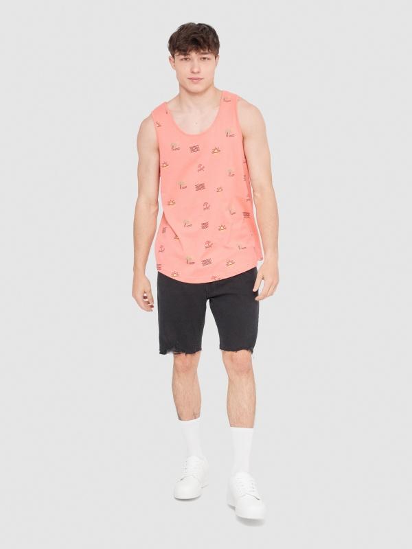 In Side Camiseta De Tirantes Tropical