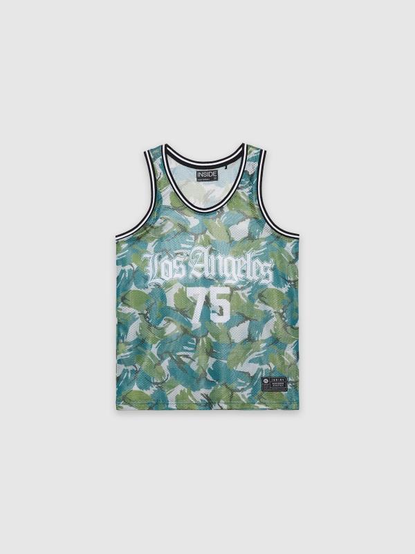 In Side Camiseta Deportiva Camuflaje