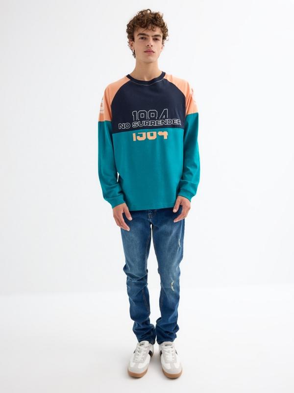 In Side Camiseta Deportiva Ranglan