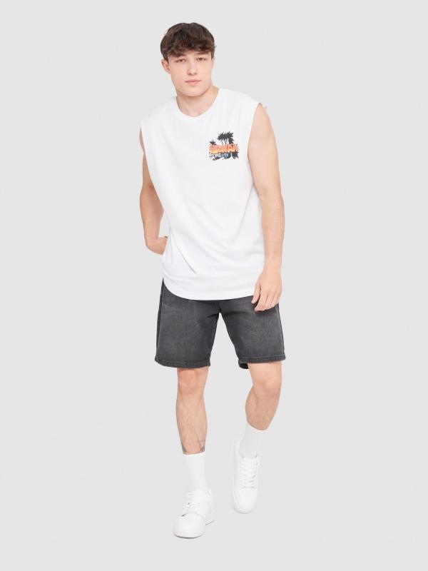 In Side Camiseta Desmangada Hawaii