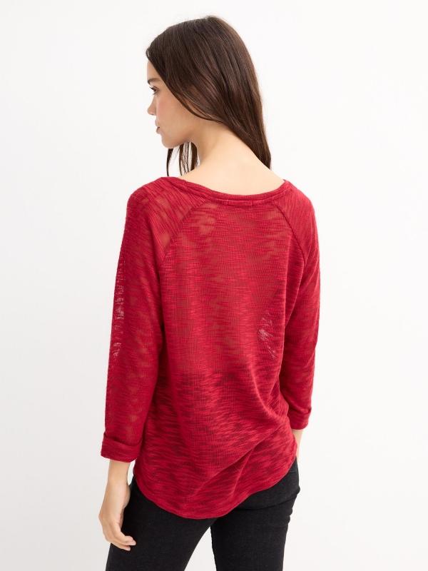 In side Camiseta devoré estampado Justice