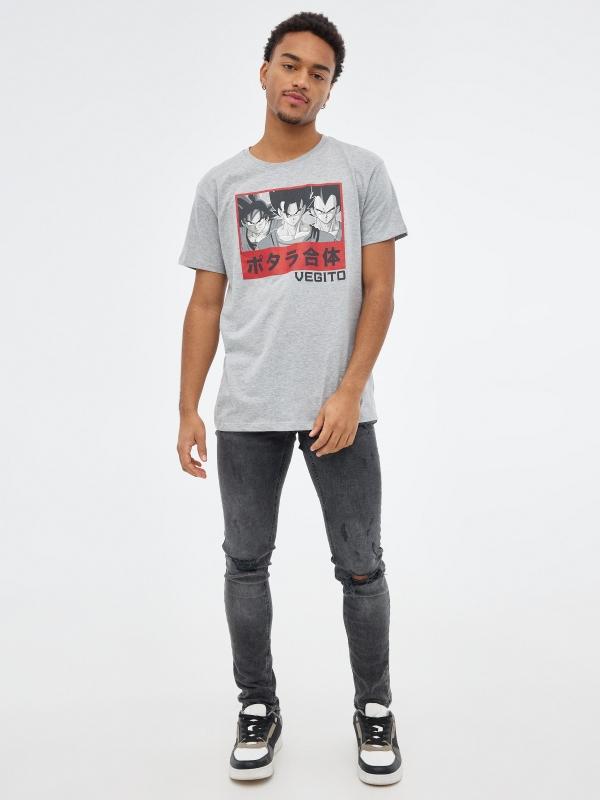 In Side Camiseta Dragon Ball Vegito