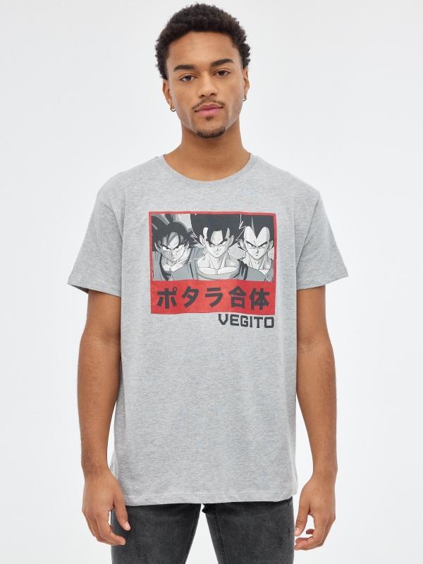 In side Camiseta Dragon Ball Vegito