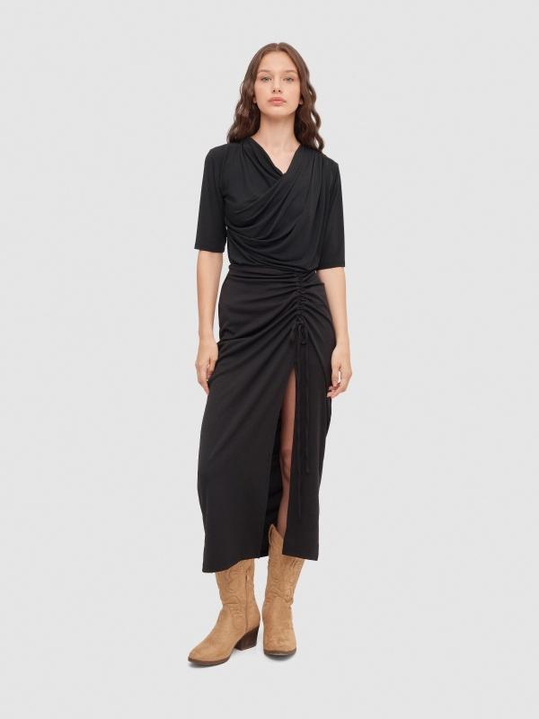 In Side Camiseta Drapeada