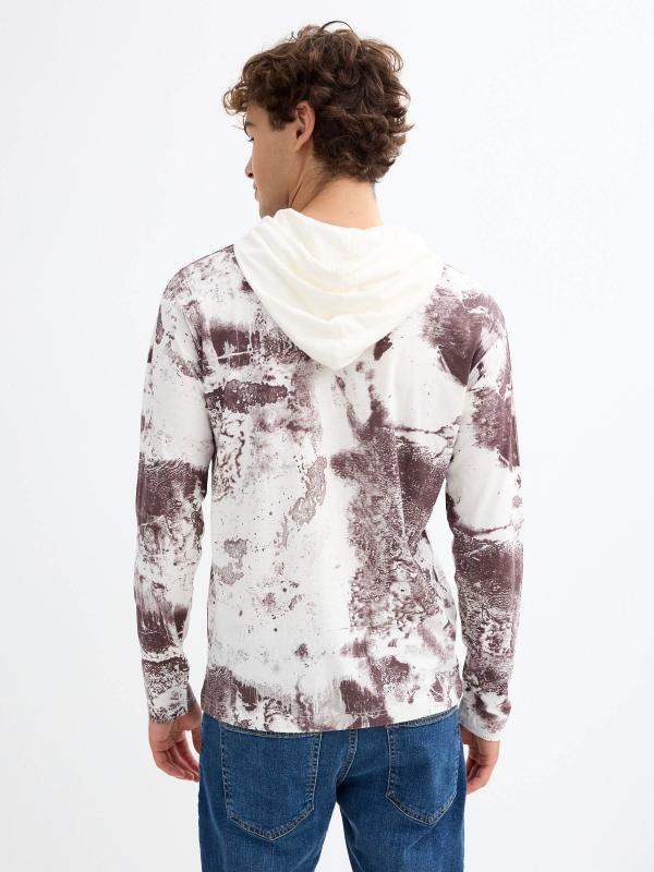 In Side Camiseta Estampada Capucha Ajustable