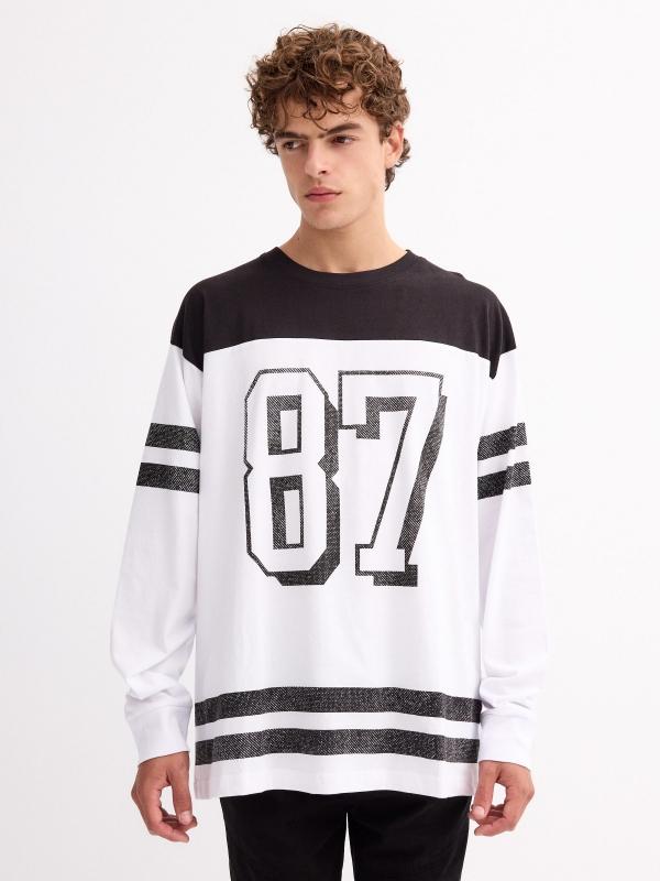 In side Camiseta estampada universitaria