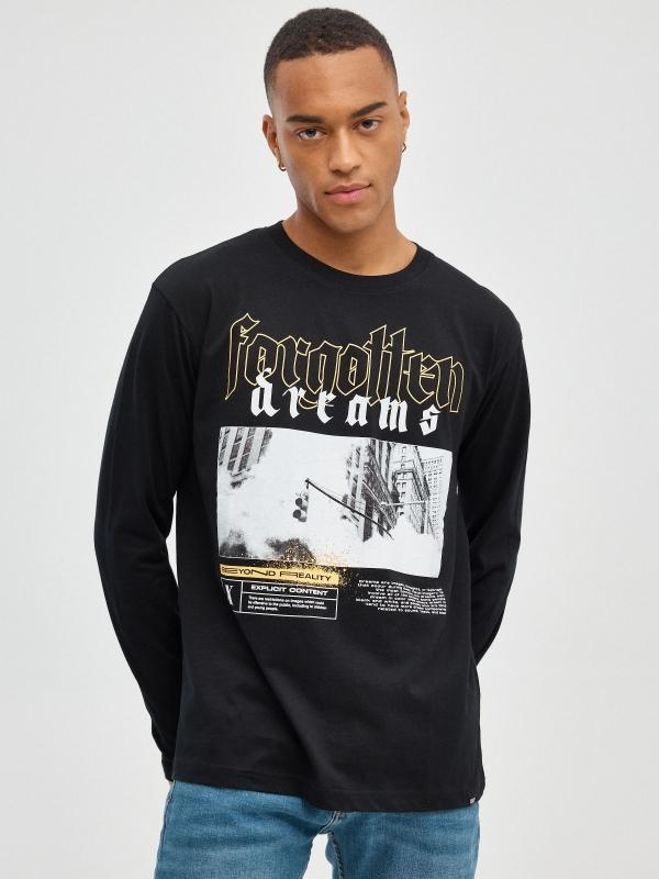 In side Camiseta estampado City