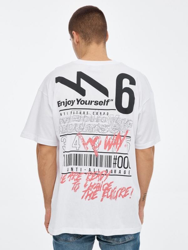 In Side Camiseta Estampado Enjoy Yourself