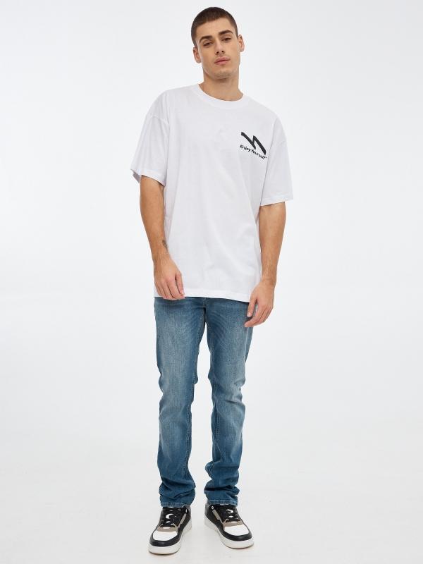 In Side Camiseta Estampado Enjoy Yourself