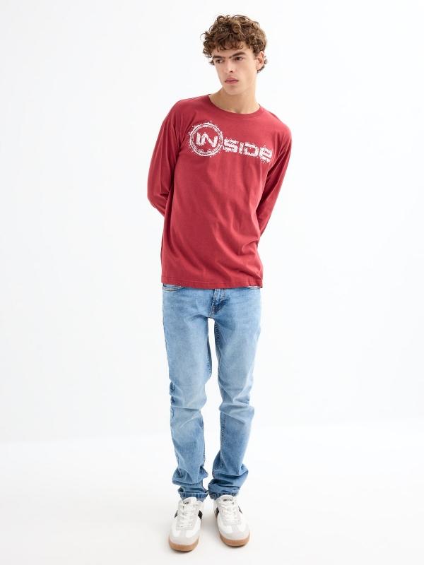 In Side Camiseta Estampado Inside
