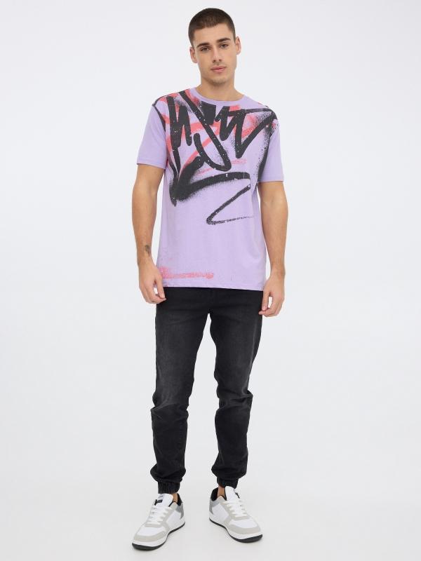 In side Camiseta estampado INSIDE