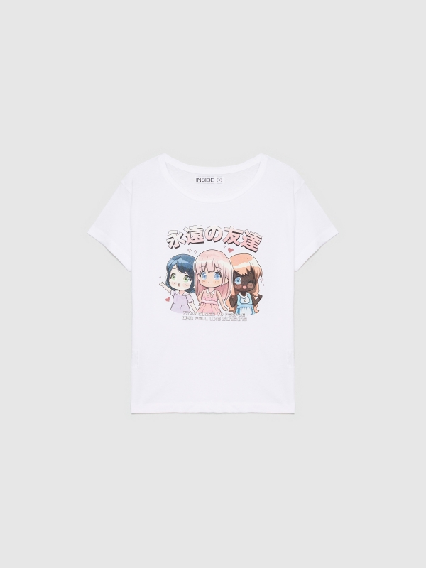 In Side Camiseta Estampado Kawaii