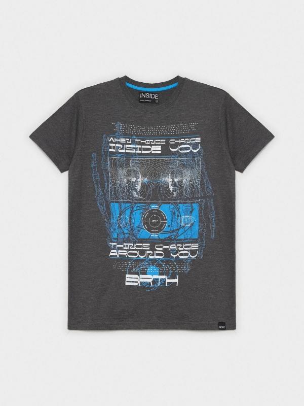 In Side Camiseta Estampado Metaverso