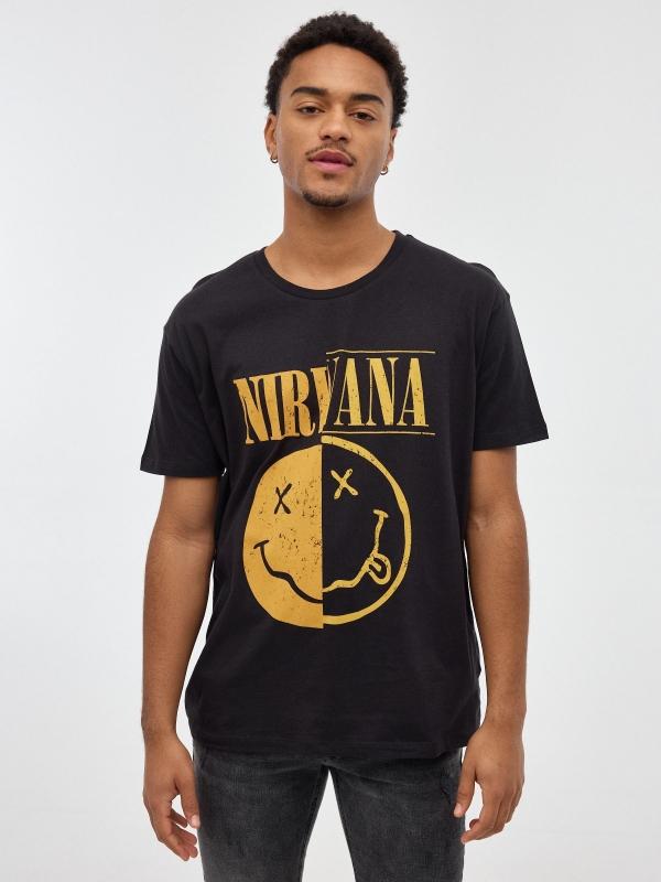 In Side Camiseta Estampado Nirvana