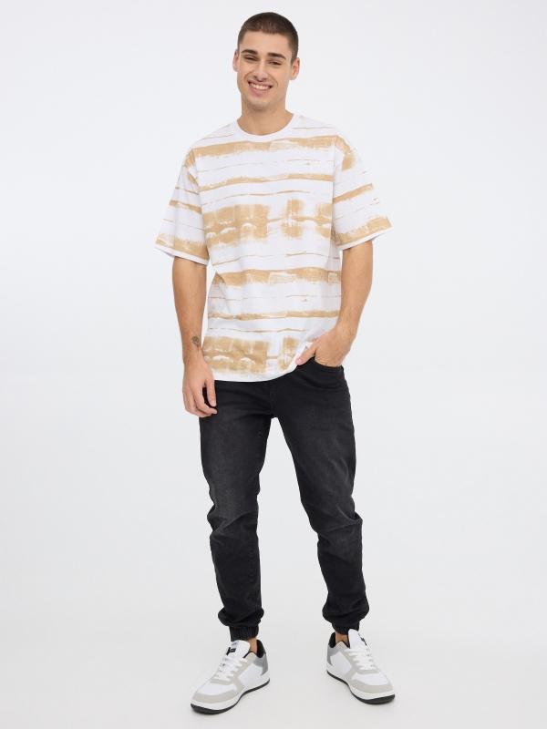 In Side Camiseta Estampado Total