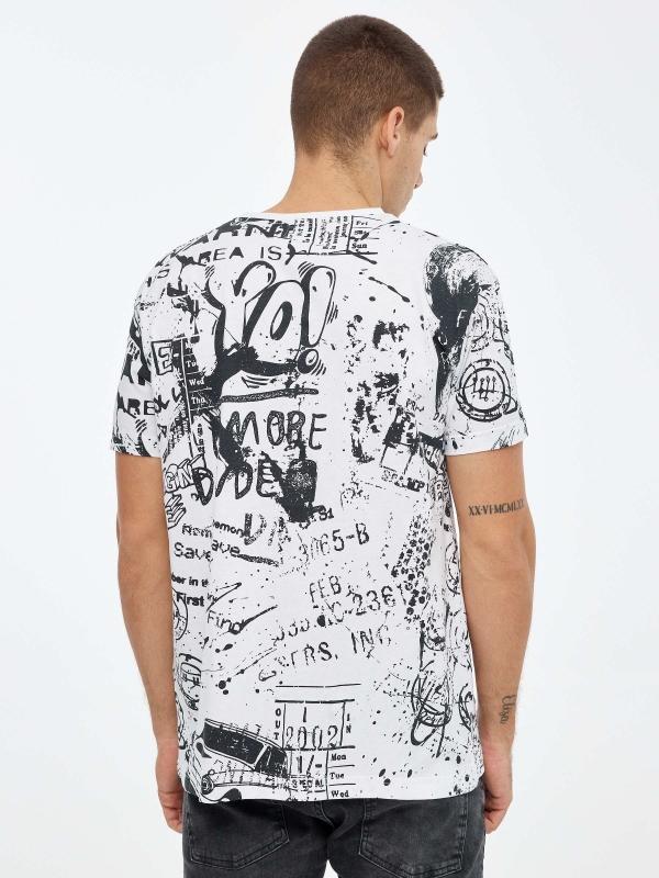 In Side Camiseta Estampado Total