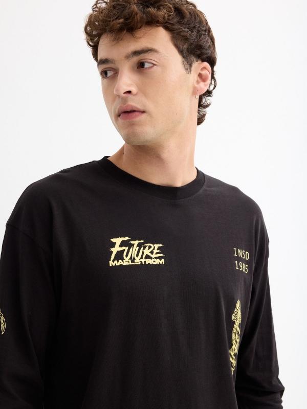 In Side Camiseta Estampado Urbano