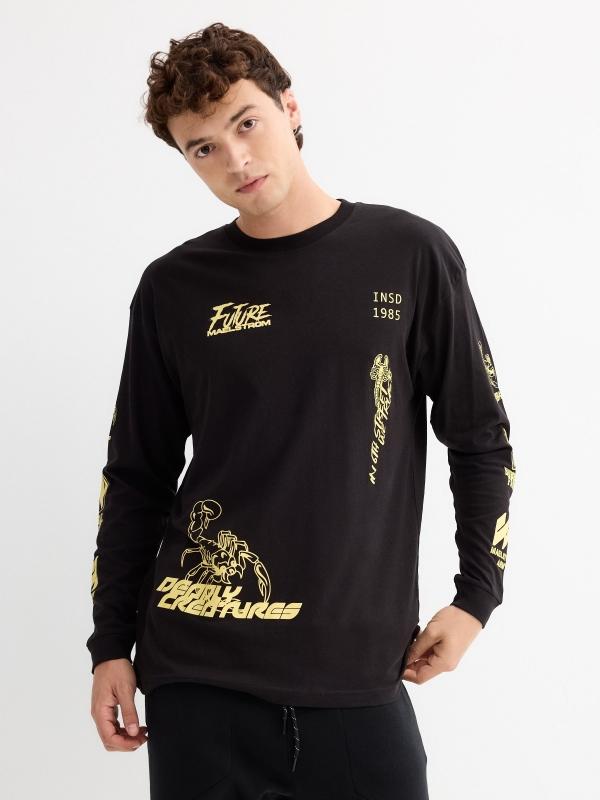 In side Camiseta estampado urbano