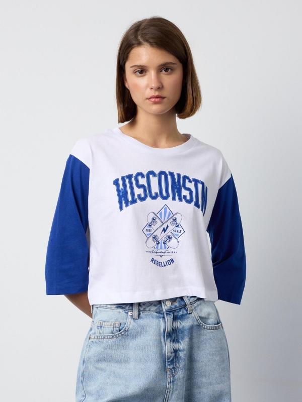 In side Camiseta estampado Wisconsin