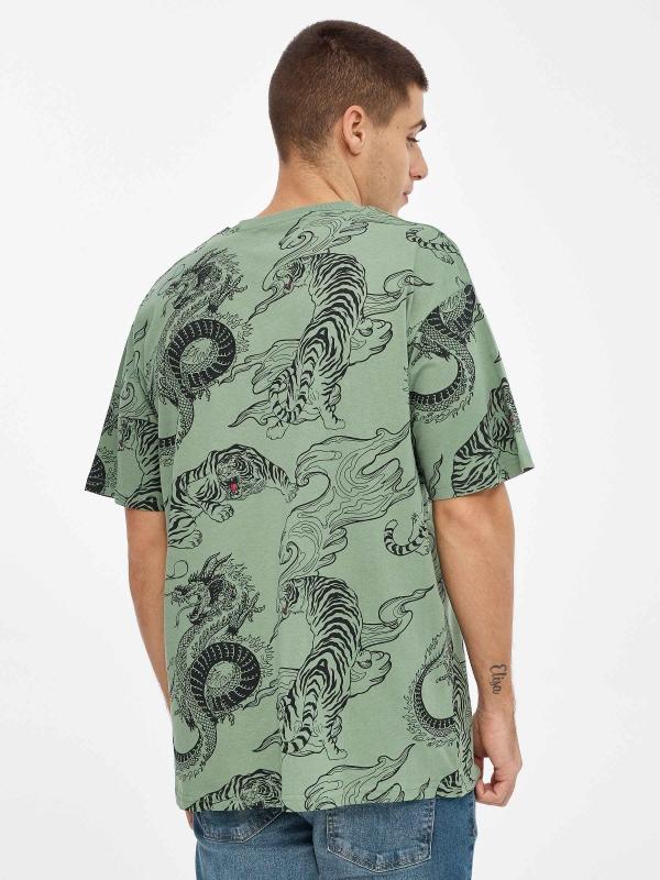 In Side Camiseta Estapado Japonés