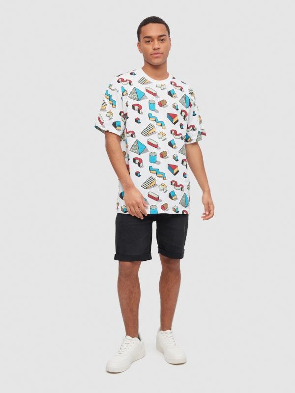 In Side Camiseta Figuras Geométricas