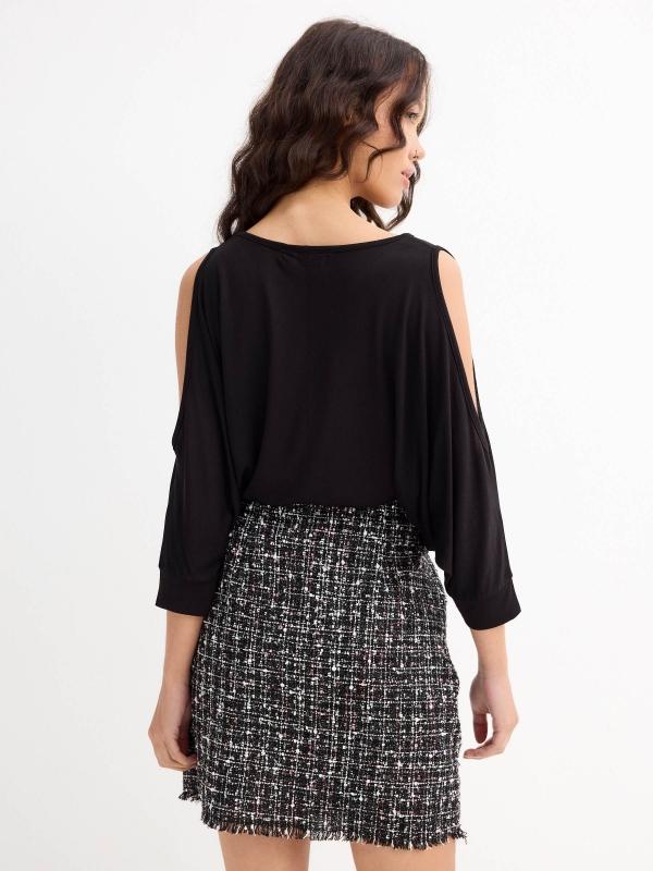 In Side Camiseta Fluida Con Mangas Abiertas