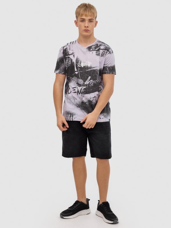 In Side Camiseta Graffiti Urbano