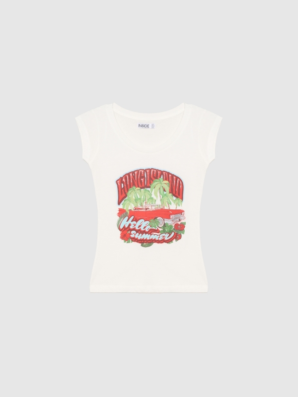 In Side Camiseta Hello Summer