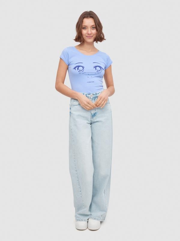 In Side Camiseta Kawaii