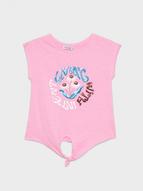 In Side Camiseta Living Con Nudo