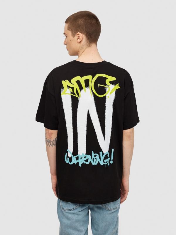 In Side Camiseta Logo Graffiti