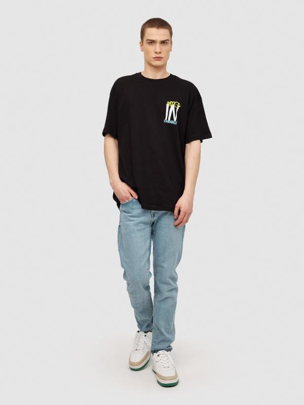 In Side Camiseta Logo Graffiti