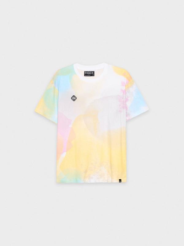 In Side Camiseta Manchas Acuarela