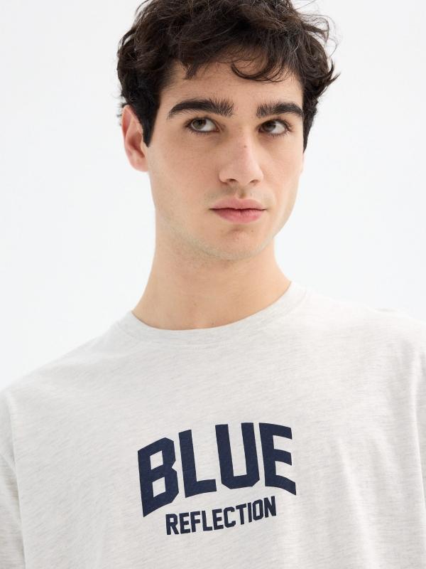 In Side Camiseta Manga Corta Blue Reflection
