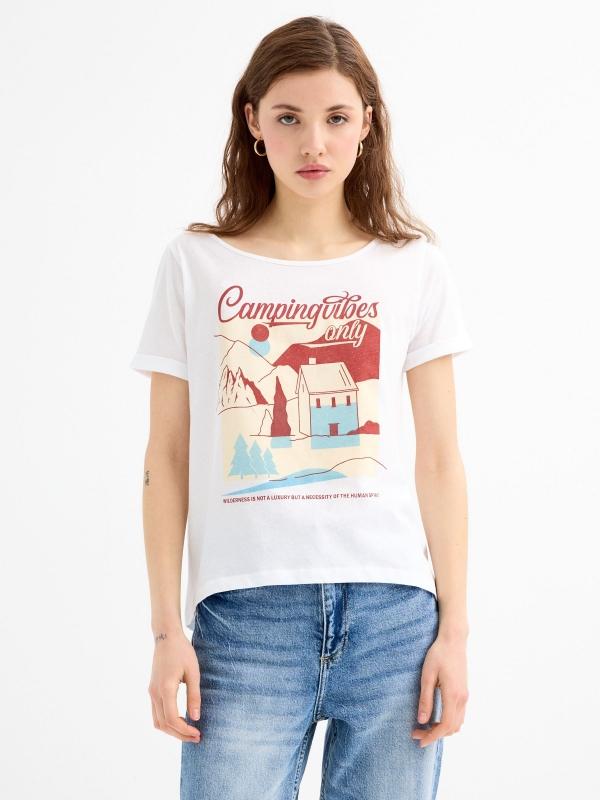 In side Camiseta manga corta Camping vibes