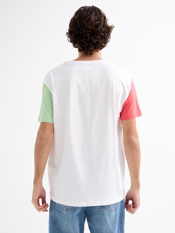 In Side Camiseta Manga Corta Color Block