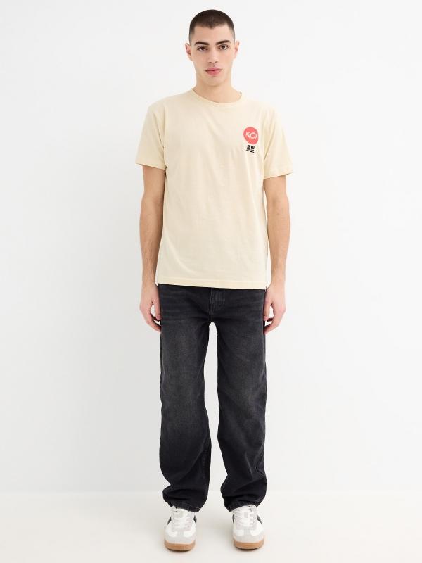 In Side Camiseta Manga Corta Koi