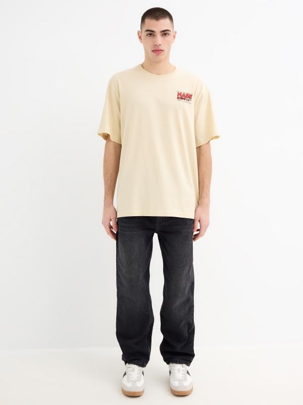 In Side Camiseta Manga Corta Nabe