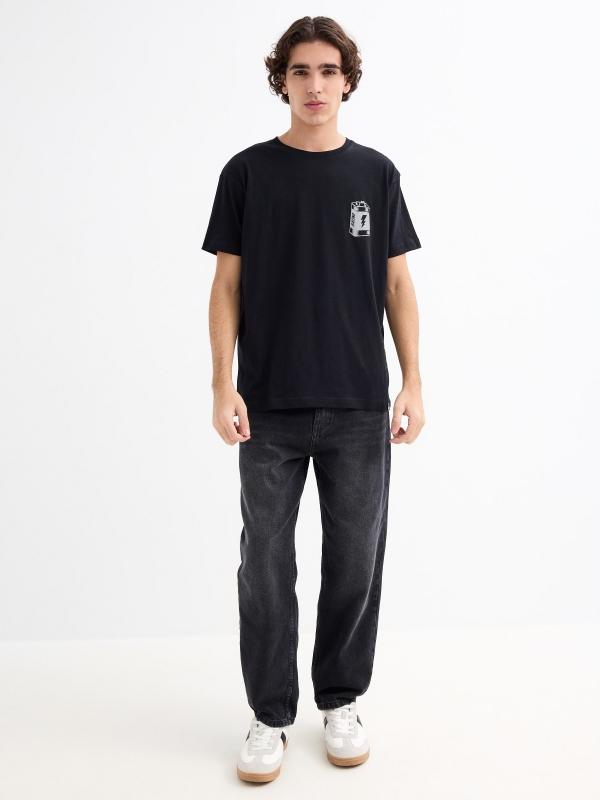 In Side Camiseta Manga Corta Pila